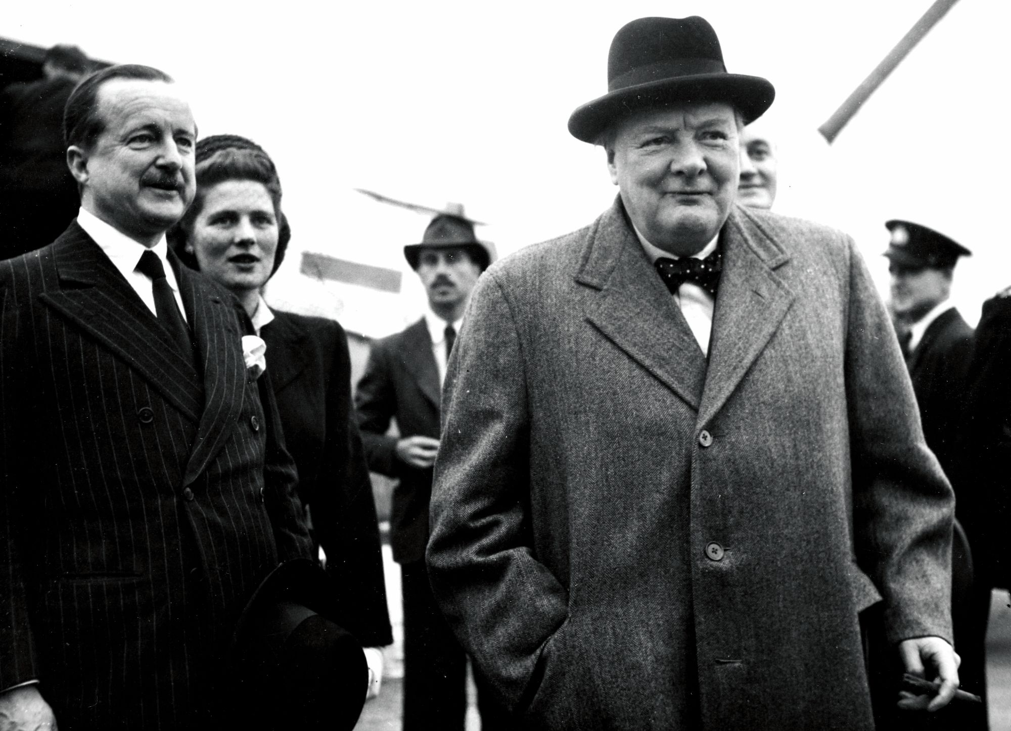 Paris 1945 Winston Churchill Duff Cooper
